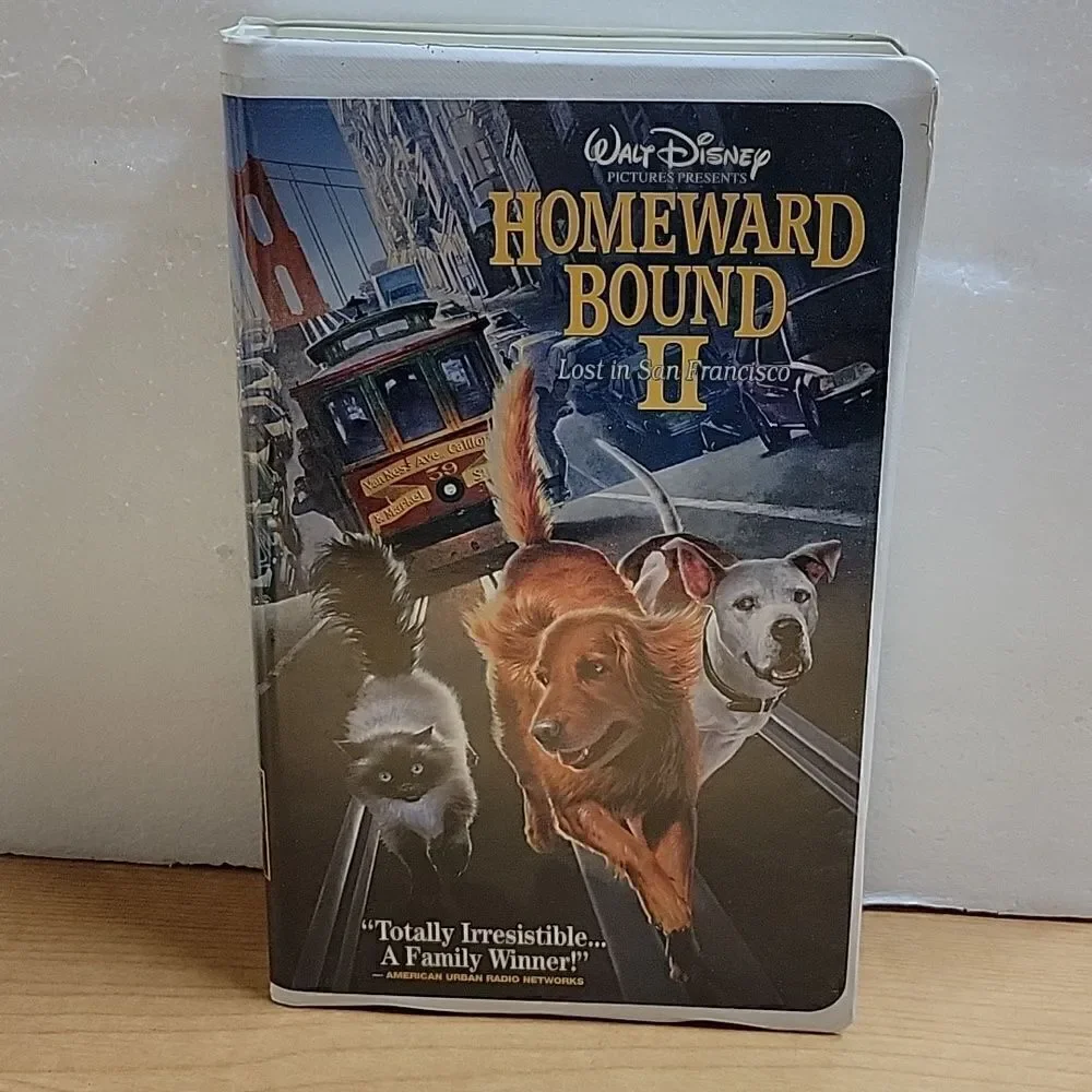 ‎Homeward Bound and Homward Bound II vhs movies
